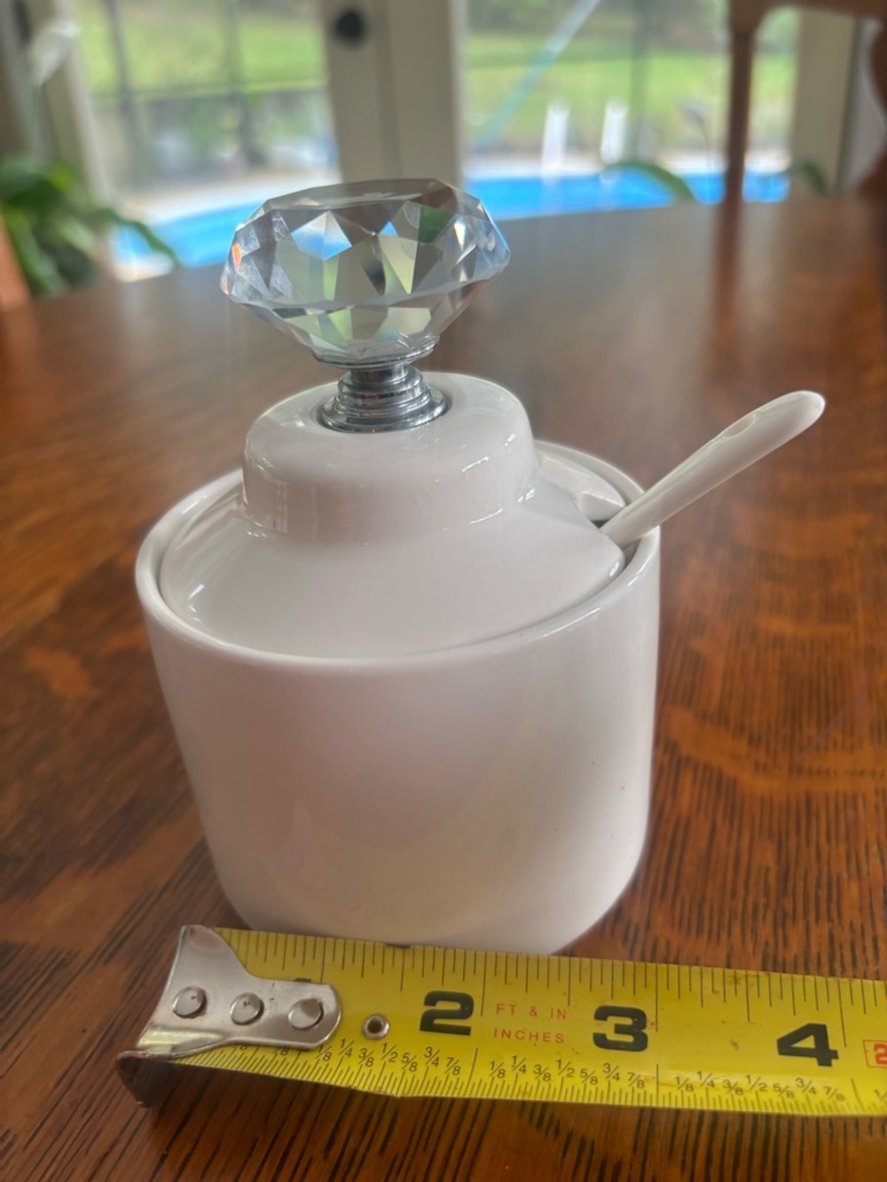 ONTUBE 8oz porcelain sugar bowl - Picture 7 of 8
